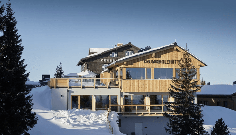NDW-Schigaudi auf der Krummholzhütte